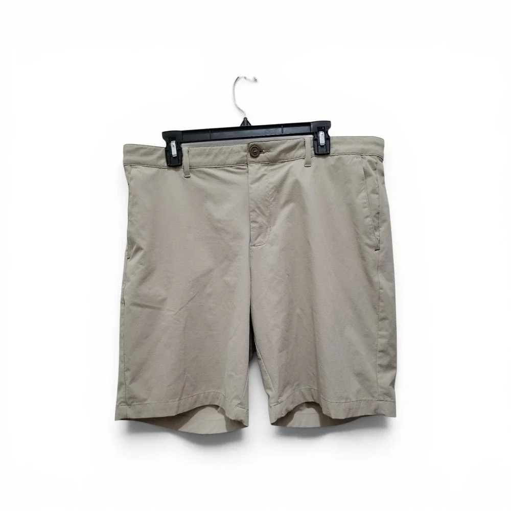 Tommy Bahama Chip Shot Chino Golf Shorts Mens 36 Beige Performance 9